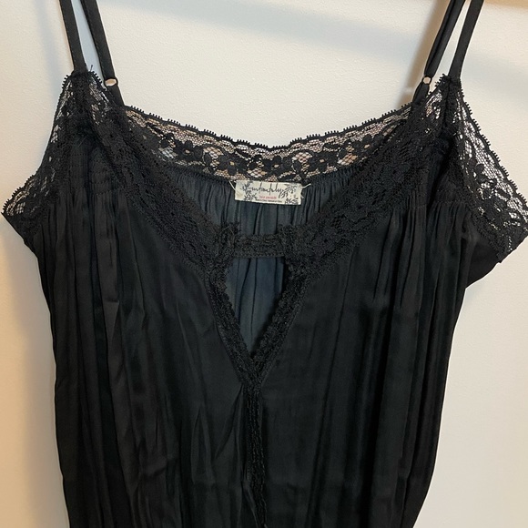 NWOT Free People Black Bodysuit Size X-Small - Picture 2 of 4